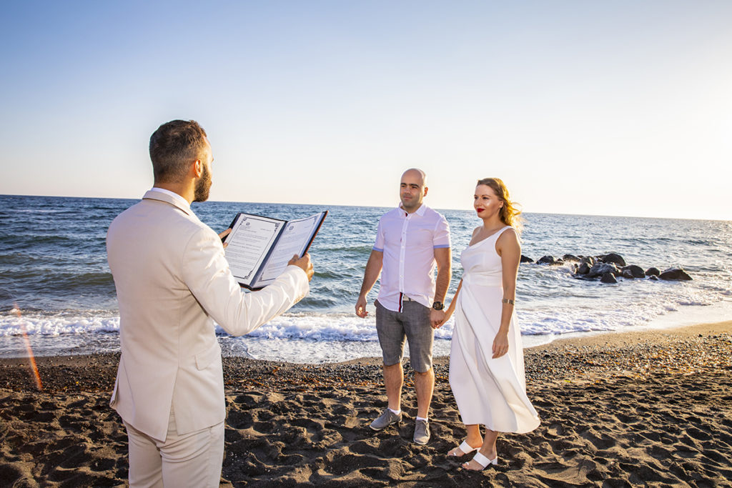 Pakiety ślubne Santorini tylko dla 2 osób